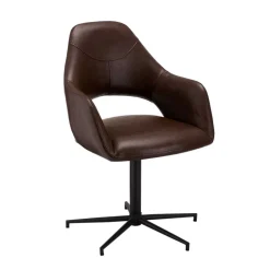 Wohnen Drehbarer Esstisch Stuhl mit Armlehnen - Viper (2er Set)