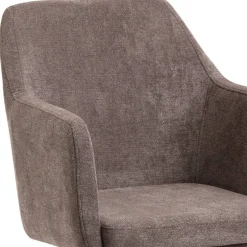 Drehbarer Esstischsessel in Braun - Faneno^Wohnen Best