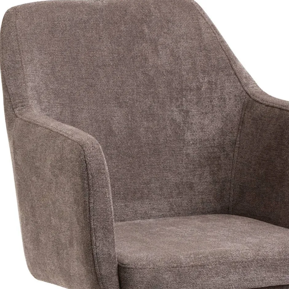 Drehbarer Esstischsessel in Braun - Faneno^Wohnen Best