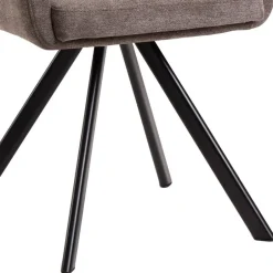 Drehbarer Esstischsessel in Braun - Faneno^Wohnen Best