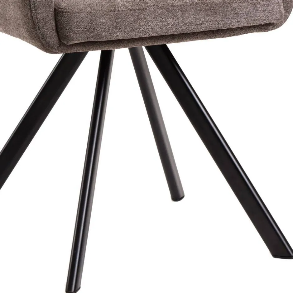 Drehbarer Esstischsessel in Braun - Faneno^Wohnen Best