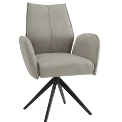 Drehbarer Esstischstuhl mit Armlehnen - Fiafanda (2er Set)^Wohnen