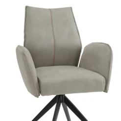 Drehbarer Esstischstuhl mit Armlehnen - Fiafanda (2er Set)^Wohnen