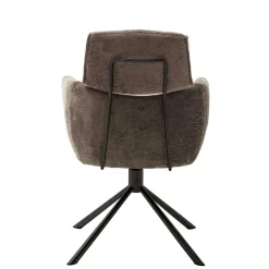 Wohnen Drehbarer Küchenstuhl mit Armlehnen - Ishi (2er Set)