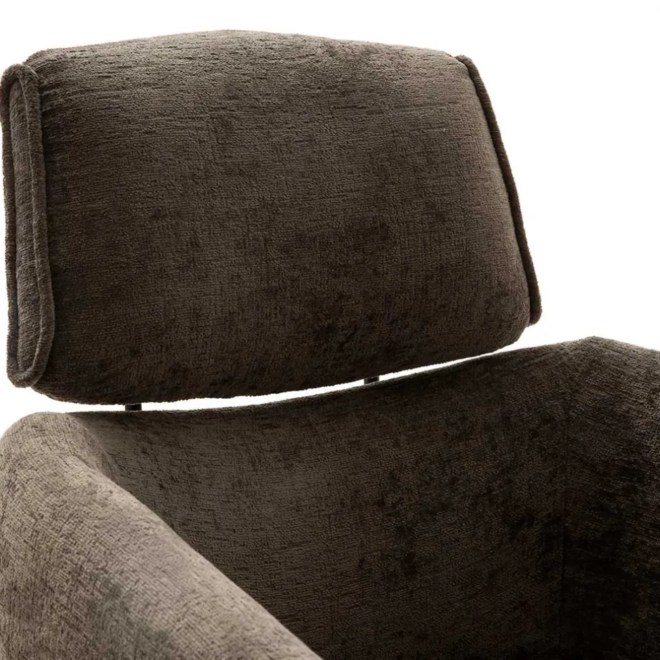 Wohnen Drehbarer Küchenstuhl mit Armlehnen - Ishi (2er Set)