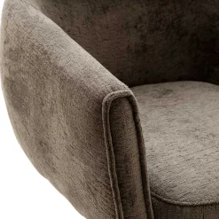 Wohnen Drehbarer Küchenstuhl mit Armlehnen - Ishi (2er Set)