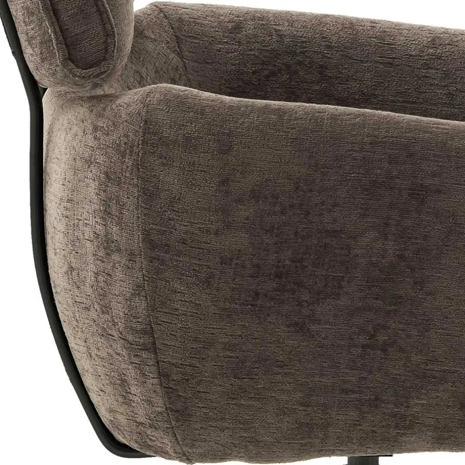 Wohnen Drehbarer Küchenstuhl mit Armlehnen - Ishi (2er Set)