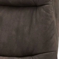 Wohnen Drehbarer Microfaser Relaxsessel in Braun - Cariba