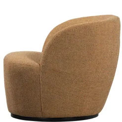 Drehbarer Polstersessel in Currygelb meliert - Waltma^Wohnen New