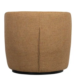 Drehbarer Polstersessel in Currygelb meliert - Waltma^Wohnen New