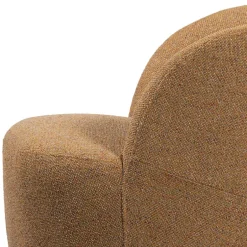 Drehbarer Polstersessel in Currygelb meliert - Waltma^Wohnen New