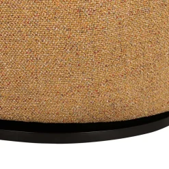 Drehbarer Polstersessel in Currygelb meliert - Waltma^Wohnen New