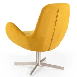 Wohnen Drehbarer Retrosessel in Gelb - Phantom