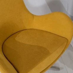 Wohnen Drehbarer Retrosessel in Gelb - Phantom