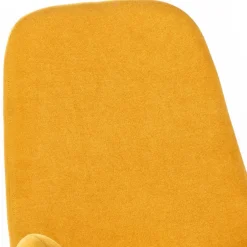 Wohnen Drehbarer Retrosessel in Gelb - Phantom