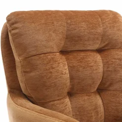 Drehbarer Tischsessel in Ockergelb - Manu (2er Set)^Wohnen Clearance