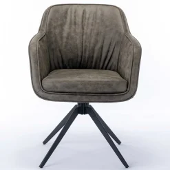 Drehbarer Tischsessel in Braun - Adelaide^Wohnen Clearance