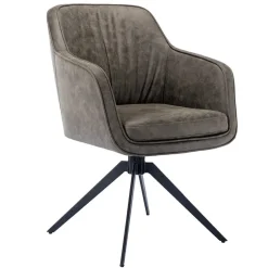 Drehbarer Tischsessel in Braun - Adelaide^Wohnen Clearance