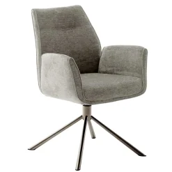 Wohnen Drehbarer Tischsessel mit Taschenfederkern - Lucia (2er Set)