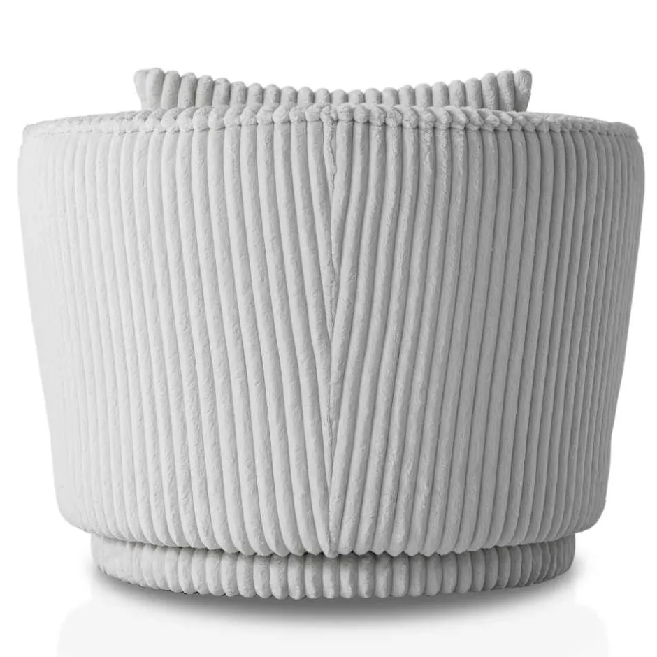 Wohnen Drehbarer Wohnzimmersessel in Hellgrau - Iliana