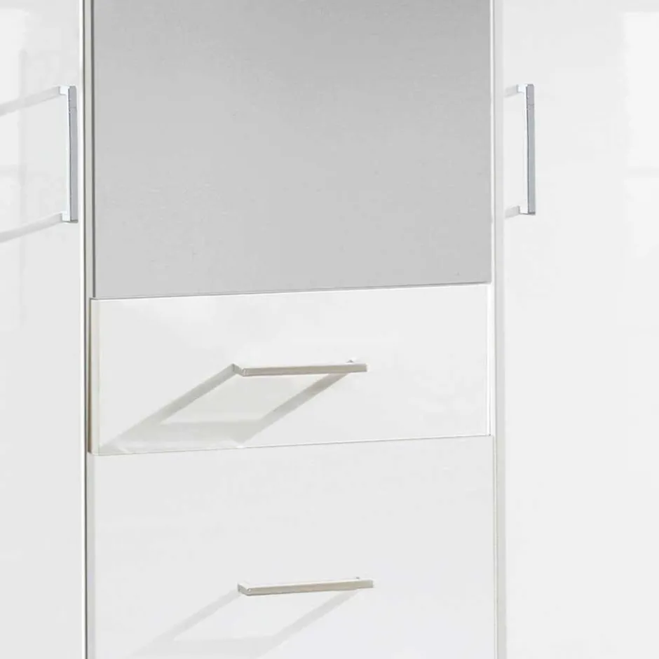 Wohnen Drehtürenschrank mit drei Schubladen - Venture