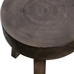 Dreibein Hocker in Dunkelbraun - Abelynta (2er Set)^Wohnen Best