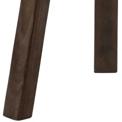 Dreibein Hocker in Dunkelbraun - Abelynta (2er Set)^Wohnen Best