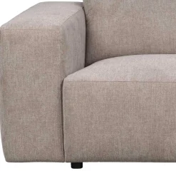 Dreier Sofa aus Webstoff in Beige - Adamantia^Wohnen Discount
