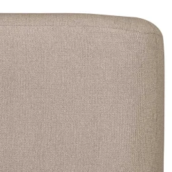 Wohnen Dreisitzer Couch aus Chenille in Beige - Chake
