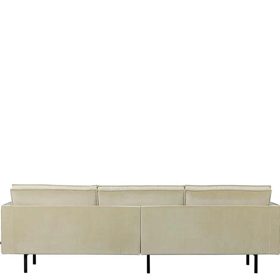 Dreisitzer Couch in Graugrün Samtbezug - Vontada^Wohnen