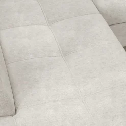 Wohnen Dreisitzer Funktionscouch in Cremeweiß - Cryptos