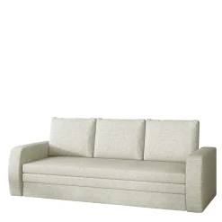 Dreisitzer Schlafcouch in Beige - Saltenas^Wohnen New