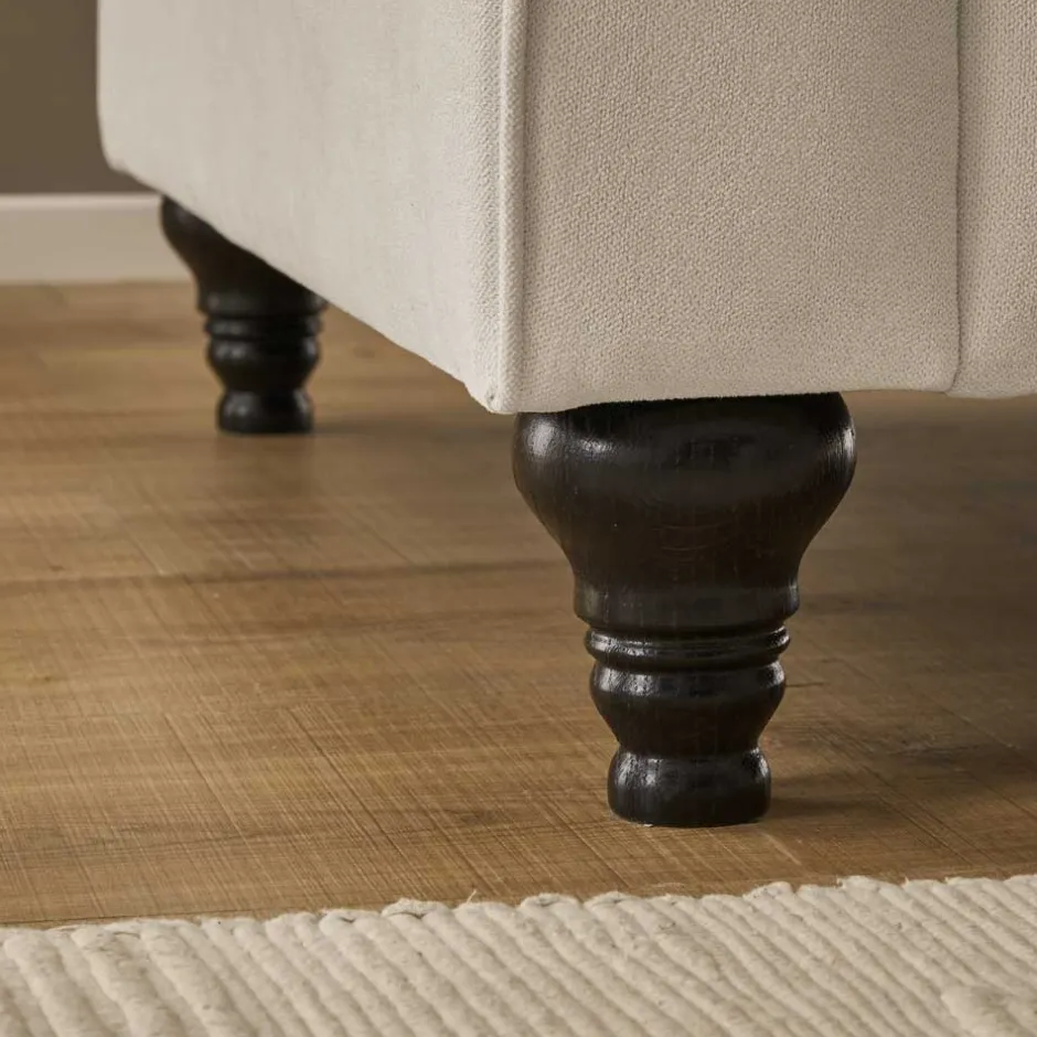 Dreisitzer Sofa im Vintage Landhaus Look - Merandes^Wohnen Discount