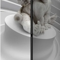 Wohnen Druckmotiv Paravent mit Putte Engel Motiv - Cisada