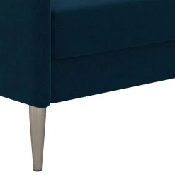 Dunkelblaues Sofa mit drei Sitzplätzen - Agadi^Wohnen