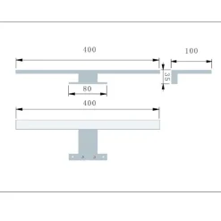 Wohnen Dunkelgraue Badmöbel Kombination - Natarivos (vierteilig)
