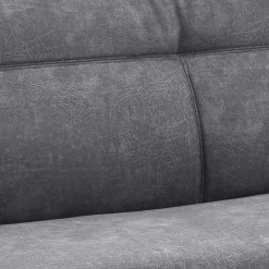 Dunkelgraue Esszimmer Bank mit Microfaser - Edwin^Wohnen Outlet