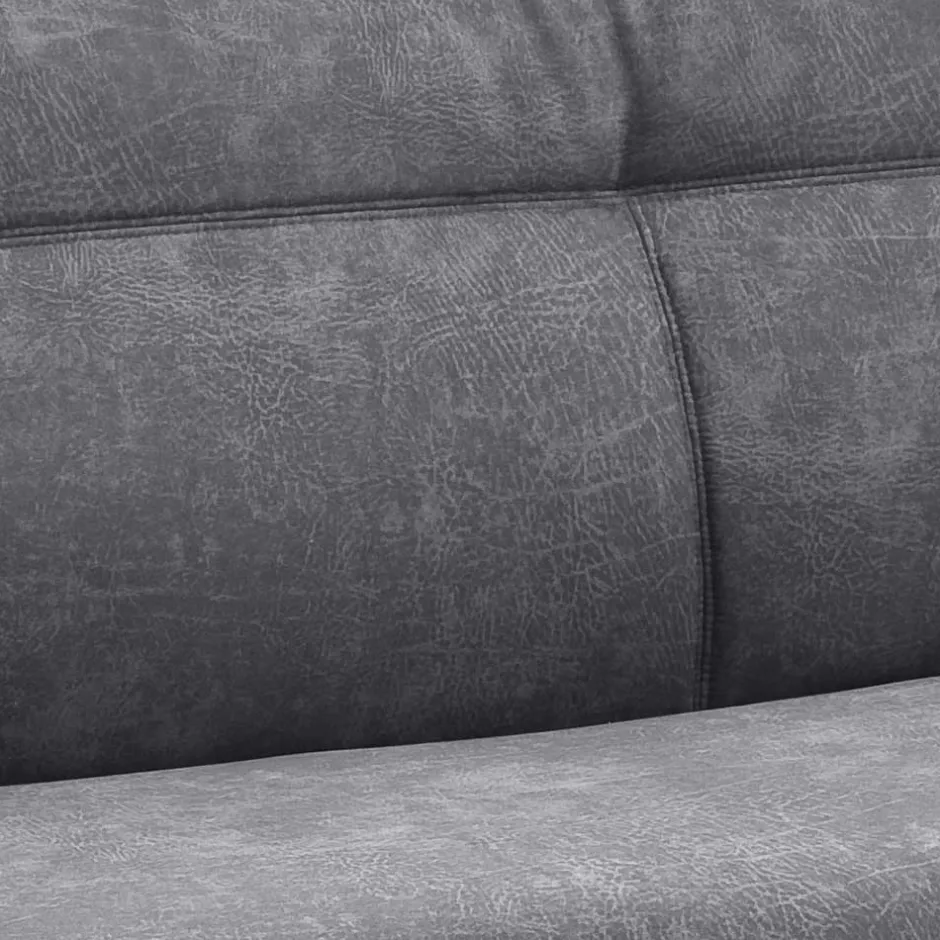 Dunkelgraue Esszimmer Bank mit Microfaser - Edwin^Wohnen Outlet