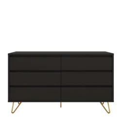 Dunkelgraue Kommode im Skandinavischen Stil - Palium^Wohnen Clearance