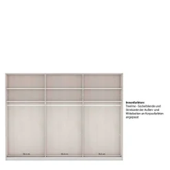 Dunkelgrauer Kleiderschrank 6-türig - Mataram I^Wohnen Best