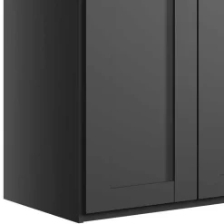 Dunkelgrauer Kleiderschrank 6-türig - Mataram I^Wohnen Best