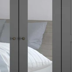 Dunkelgrauer Kleiderschrank 6-türig - Mataram I^Wohnen Best