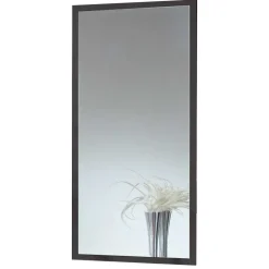 Wohnen Dunkelgrauer Wandspiegel in modernem Design - Ardila