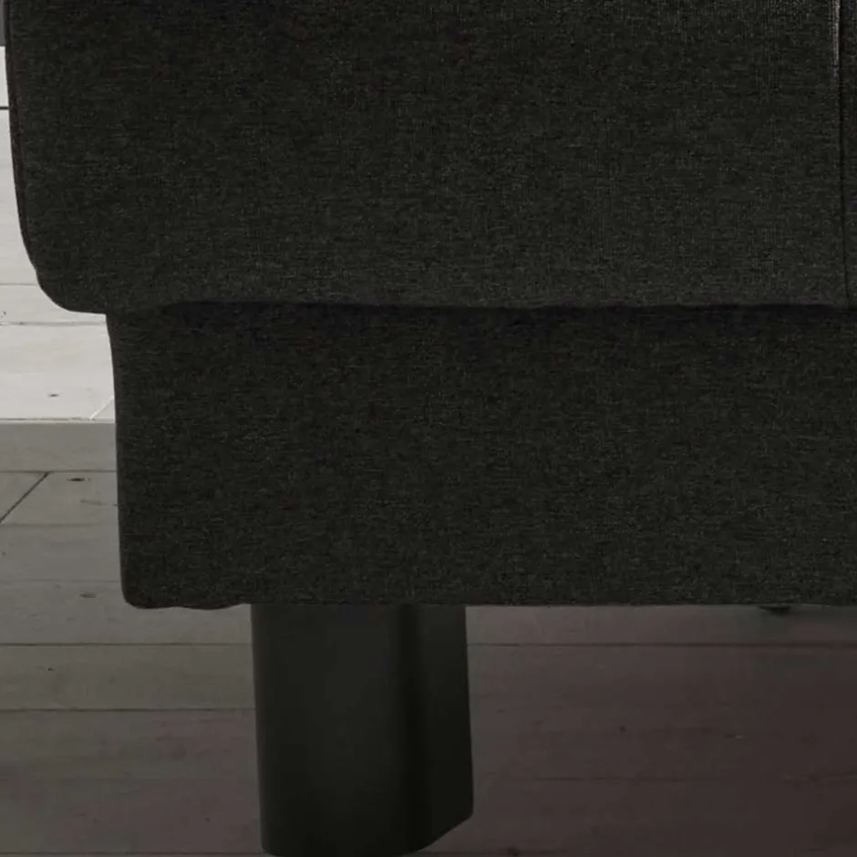 Wohnen Dunkelgraues Faltsofa aus Velours - Jacksons