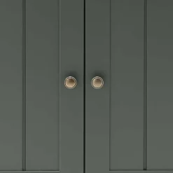 Wohnen Dunkelgrüne Country Möbel Set - Niestov (vierteilig)