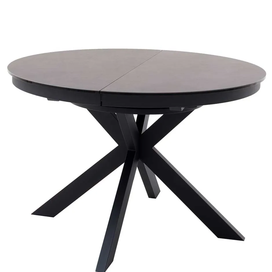 Dunkler Esstisch mit Butterflyauszug - Exmonda^Wohnen Online