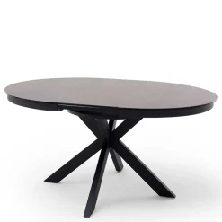 Dunkler Esstisch mit Butterflyauszug - Exmonda^Wohnen Online