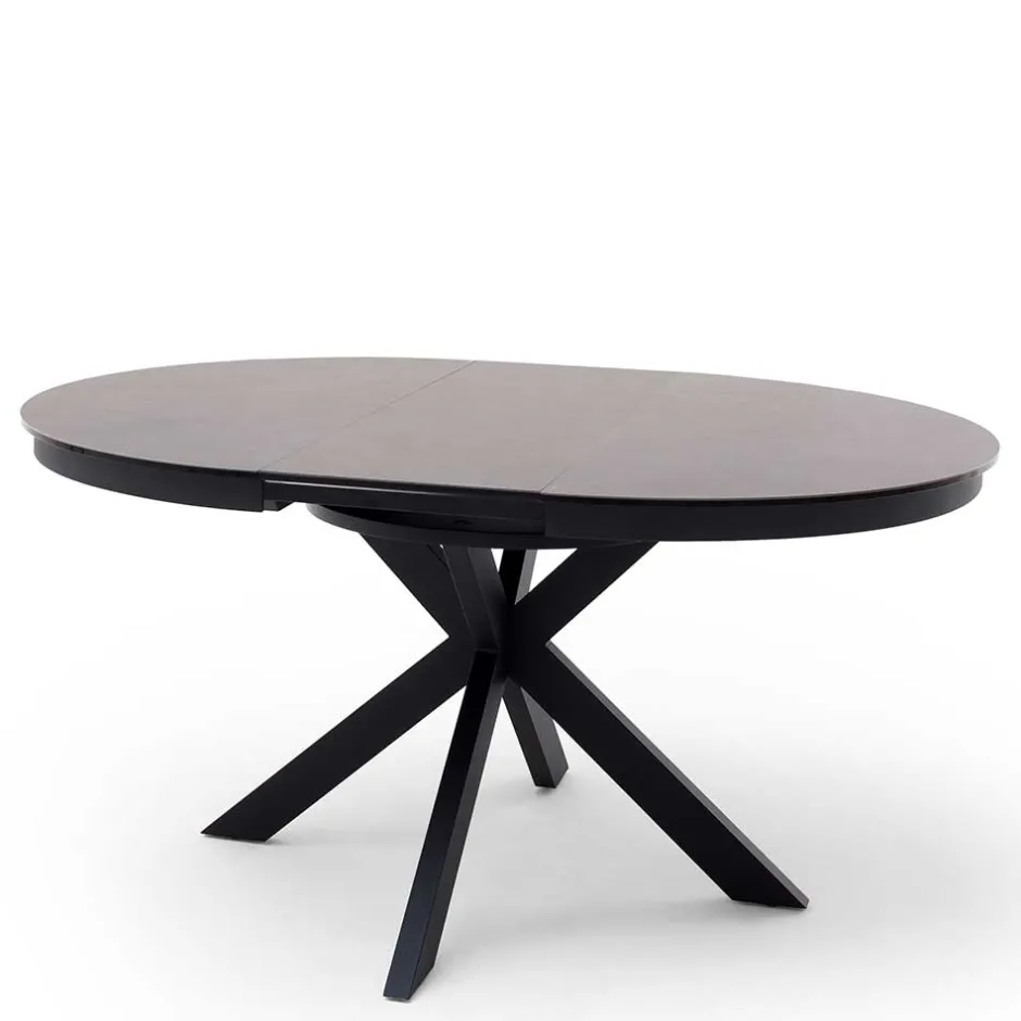 Dunkler Esstisch mit Butterflyauszug - Exmonda^Wohnen Online