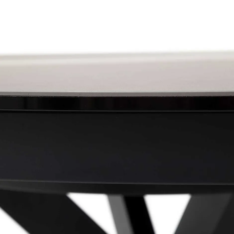 Dunkler Esstisch mit Butterflyauszug - Exmonda^Wohnen Online