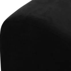 Dunkler Relaxsessel aus Velours Schwarz - Leverias^Wohnen Clearance